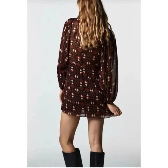 Zara print dress - Picture 3 of 9